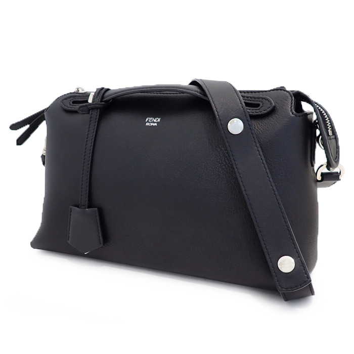 フェンディ(FENDI) バイザウェイ 8BL124 ショルダーバッグ ブラック 黒色 レザー ハンドバッグ