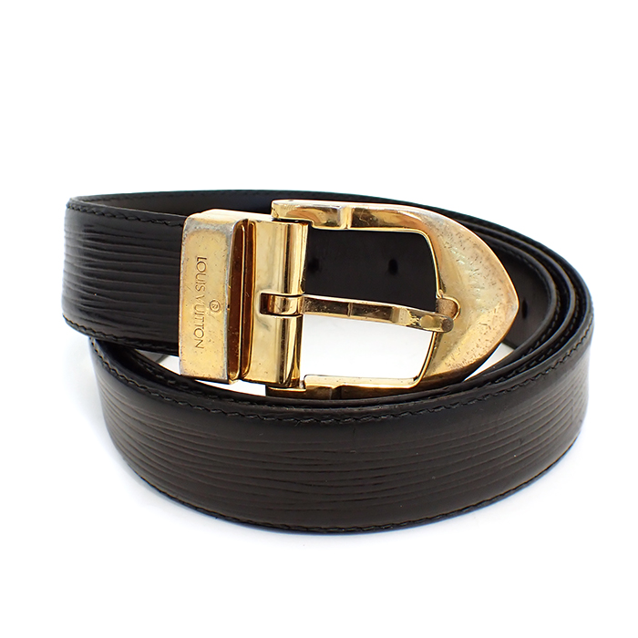 ルイヴィトン(Louis Vuitton)  サンチュール クラシック ベルト M6832Q ブラックカラー CT0973