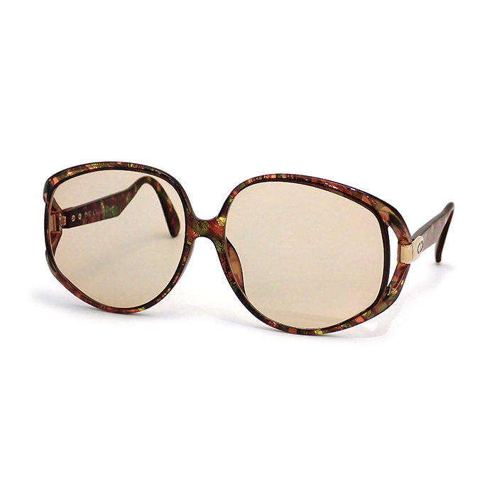 クリスチャンディオール(Christian Dior) 度入りサングラス メガネ 眼鏡 2320A 81 62□14 ブラウン